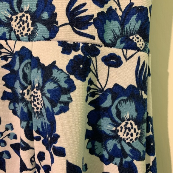 Blue Floral Dress - Picture 5 of 5